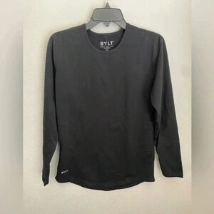 Bylt Drop Cut Long Sleeve Crew Neck Tshirt